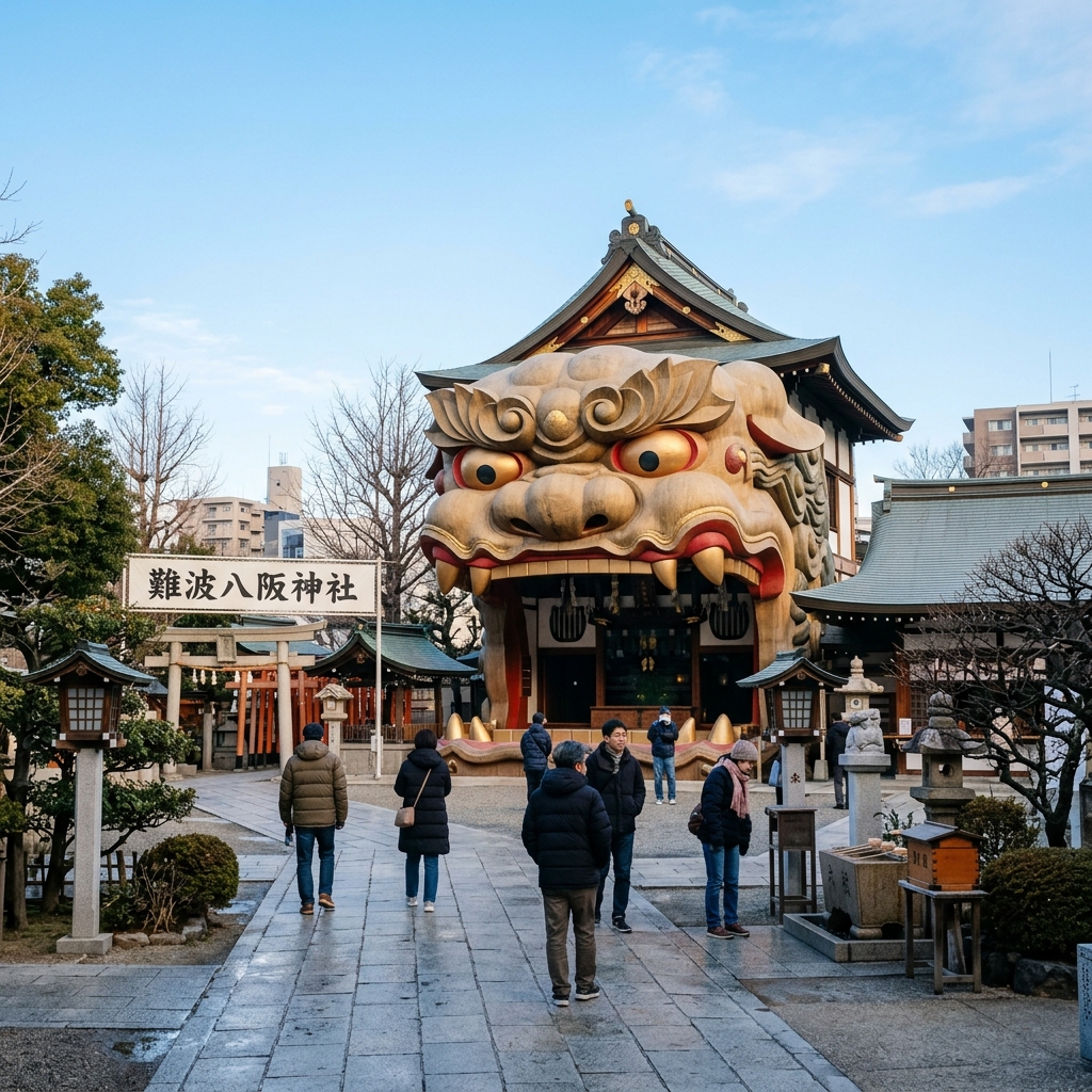 Namba Yasaka Shrine